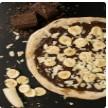 imagem Banana com Chocolate e Amêndoas