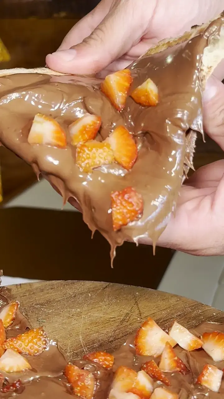 Nutella com Morango
